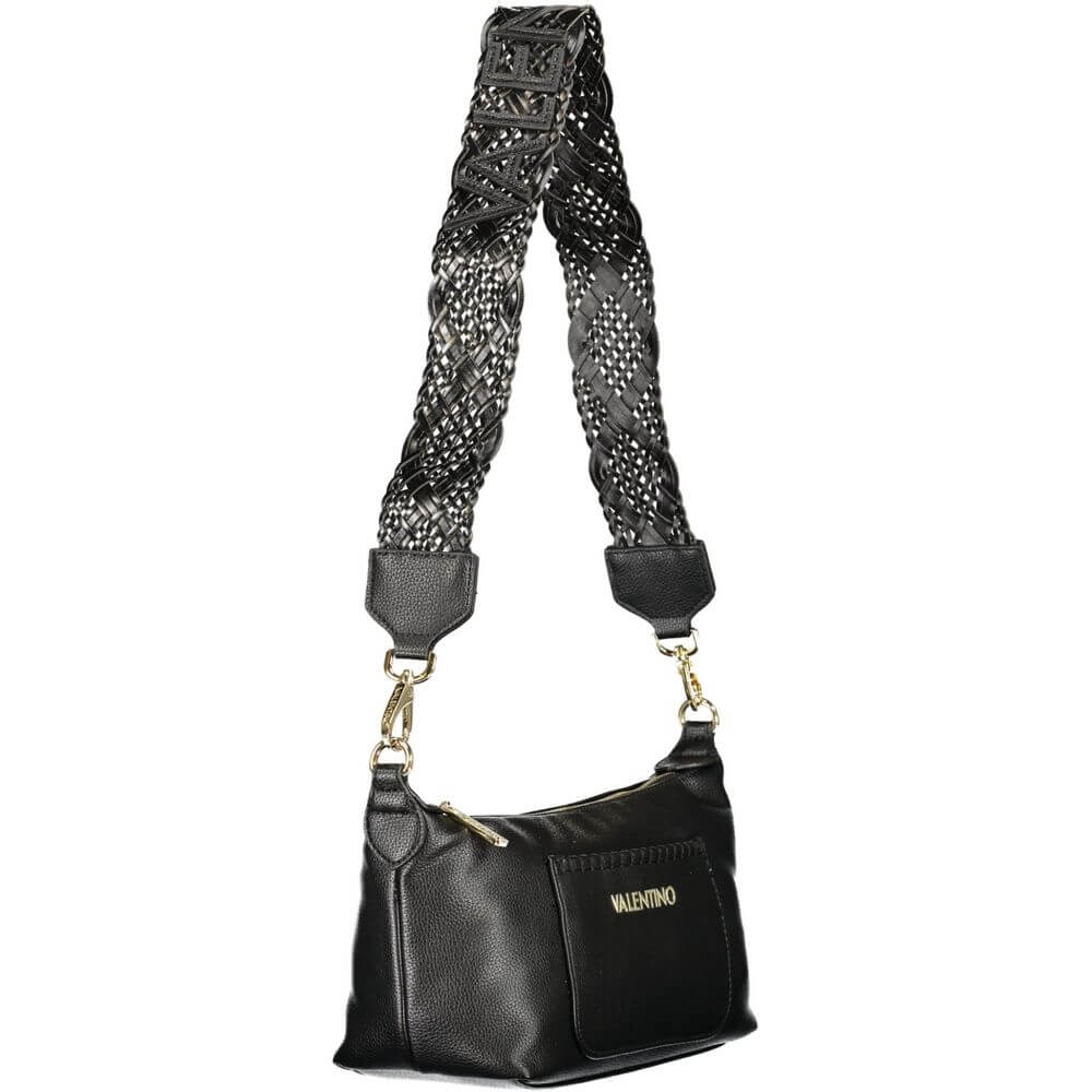 Valentino Black Polyurethane Women's Bag