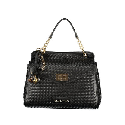 Valentino Black Polyurethane Womens Bag
