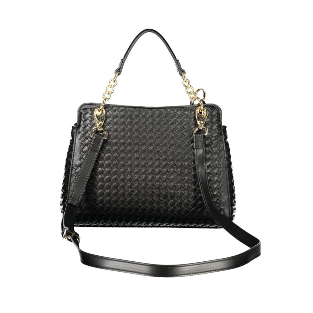 Valentino Black Polyurethane Womens Bag