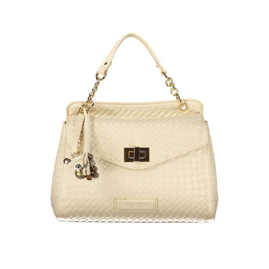 Mario Valentino Beige Polyurethane Women's Bag
