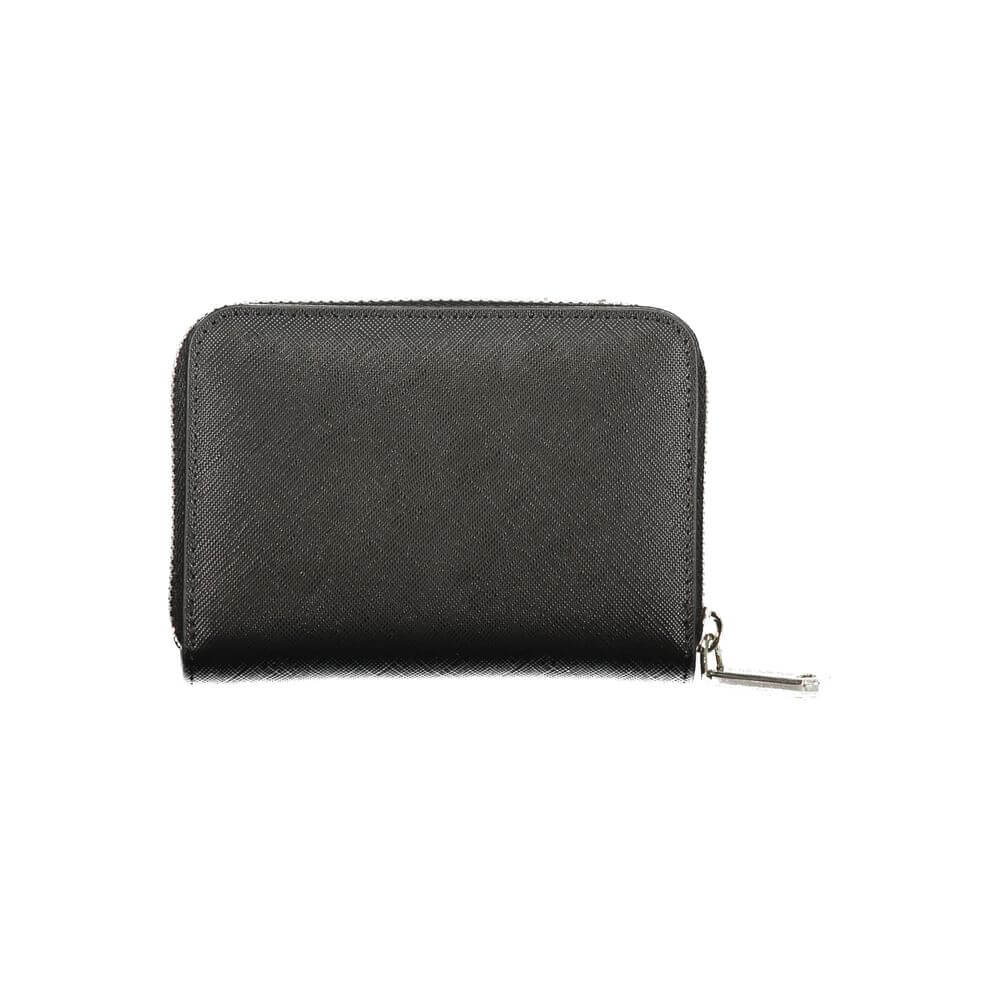 Valentino Black Polyurethane Women's Wallet