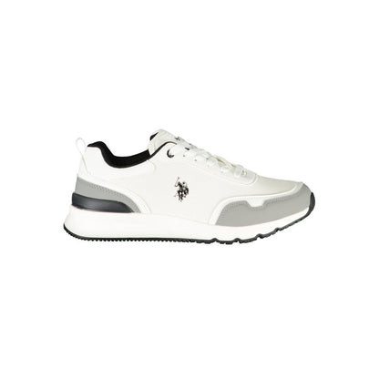 U.S. POLO ASSN. Bianco Poliuretano Uomo Sneaker