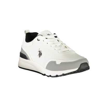 U.S. POLO ASSN. Bianco Poliuretano Uomo Sneaker