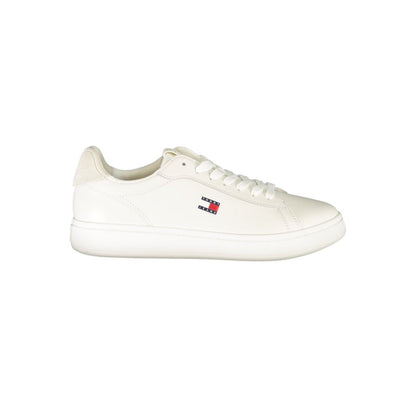 Tommy Hilfiger Bianco Polyurethane Women's Sneaker