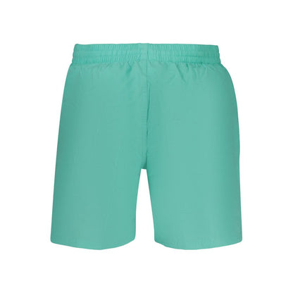 Nike Azzurro Polyester Men's Swim Boxer