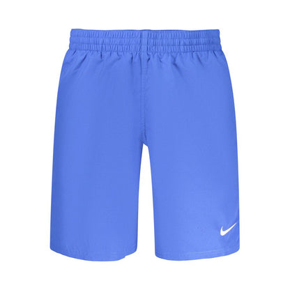 Nike Blue Polyester Men Swimwear