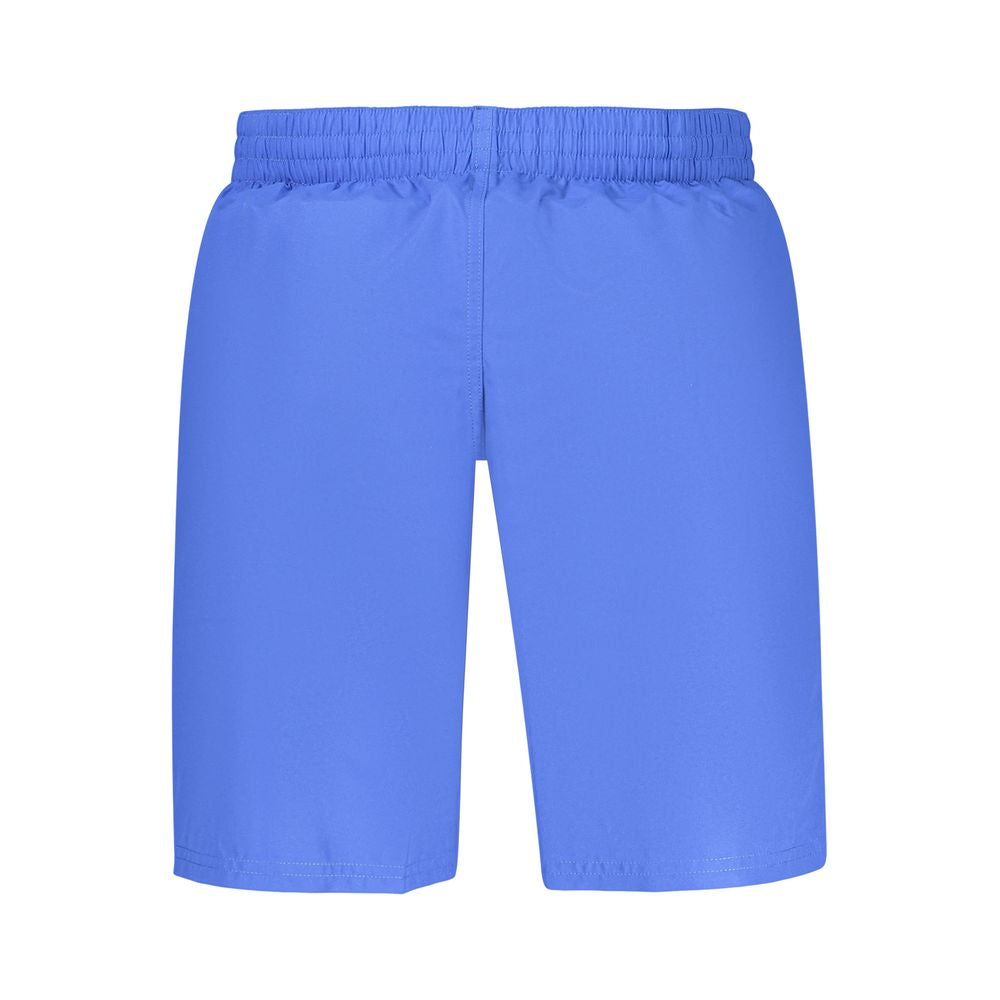 Nike Blue Polyester Men Swimwear