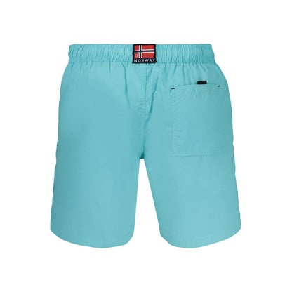 Norway 1963 Azzurro Polyester Men's Swimwear