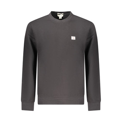 Calvin Klein Black Cotton Men's Sweatshirt