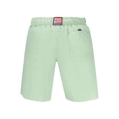 Norway 1963 Green Polyamide Men's Swimwear