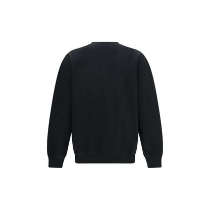 Balmain Black Cotton Sweatshirt