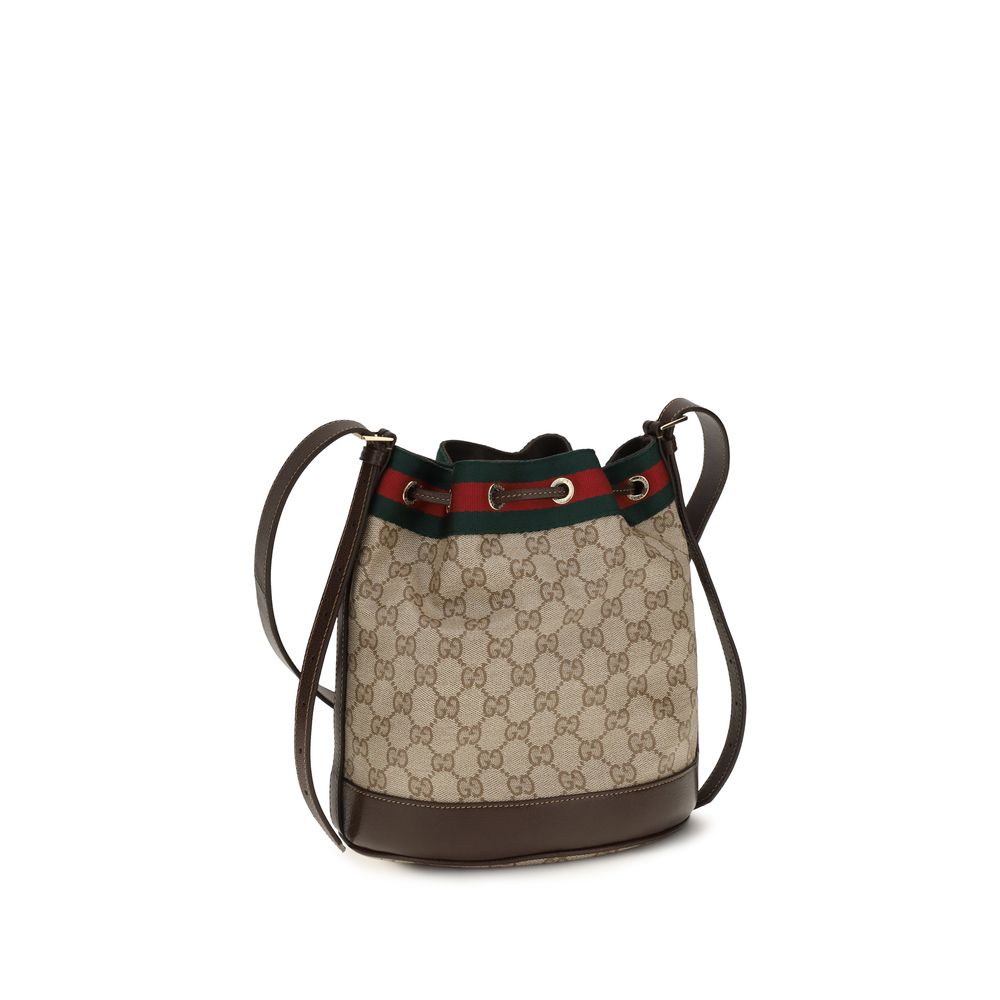 Gucci Beige Cotton Backet Bag