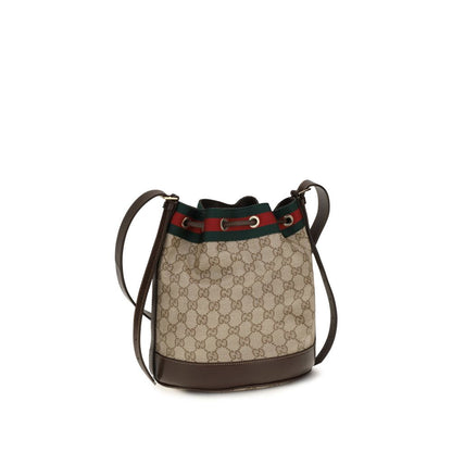 Gucci Beige Cotton Backet Bag