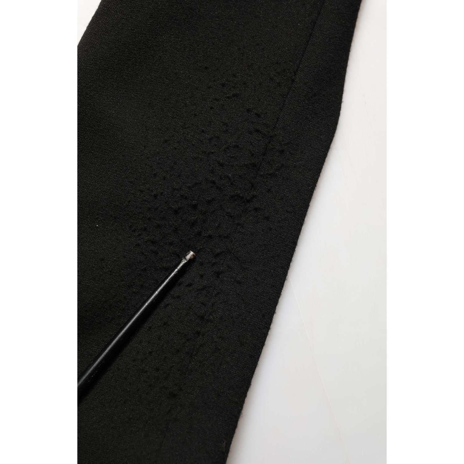 Dolce & Gabbana Black Logo Crest SingleBreasted Coat Blazer