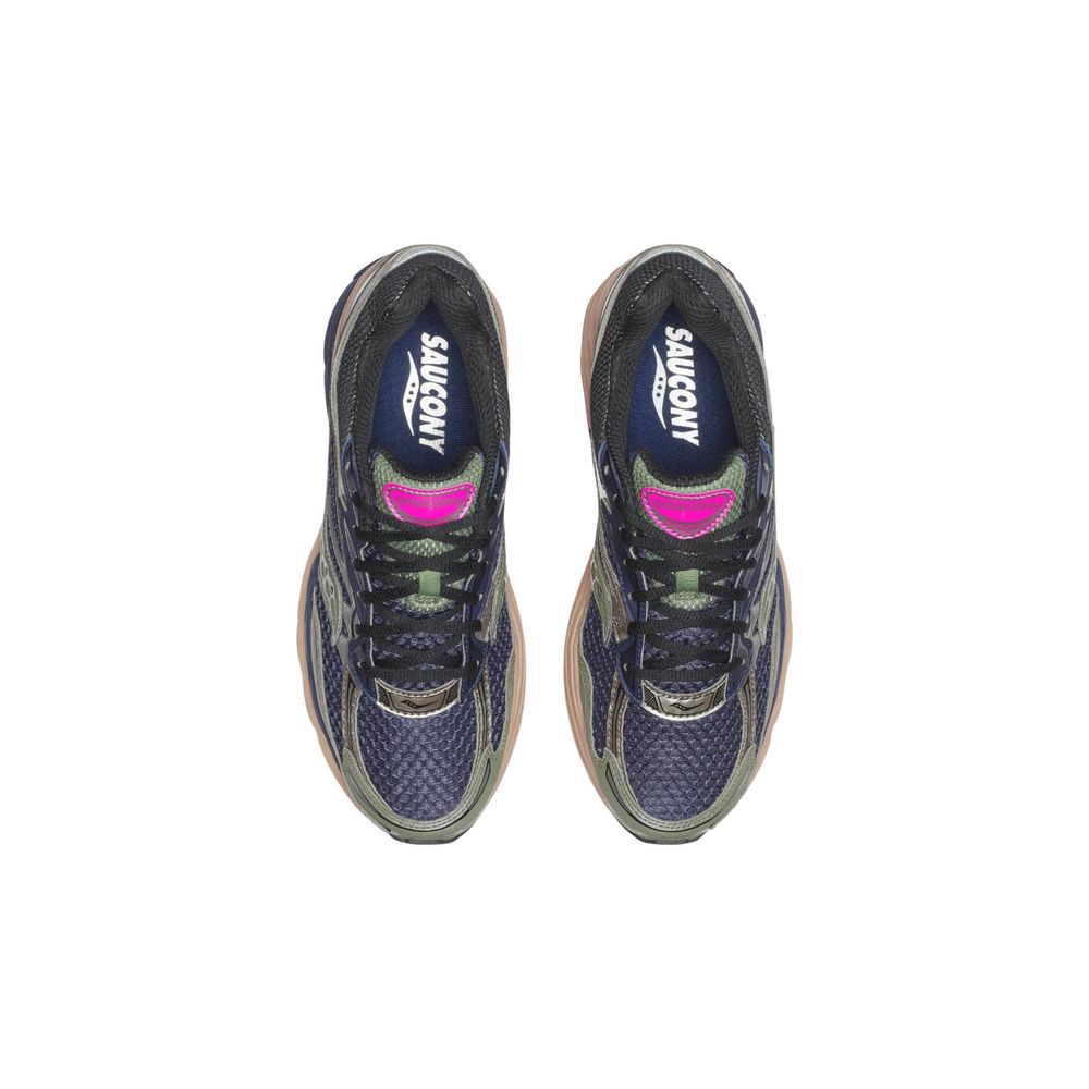 Saucony Blue Synthetic Athletic Sneakers