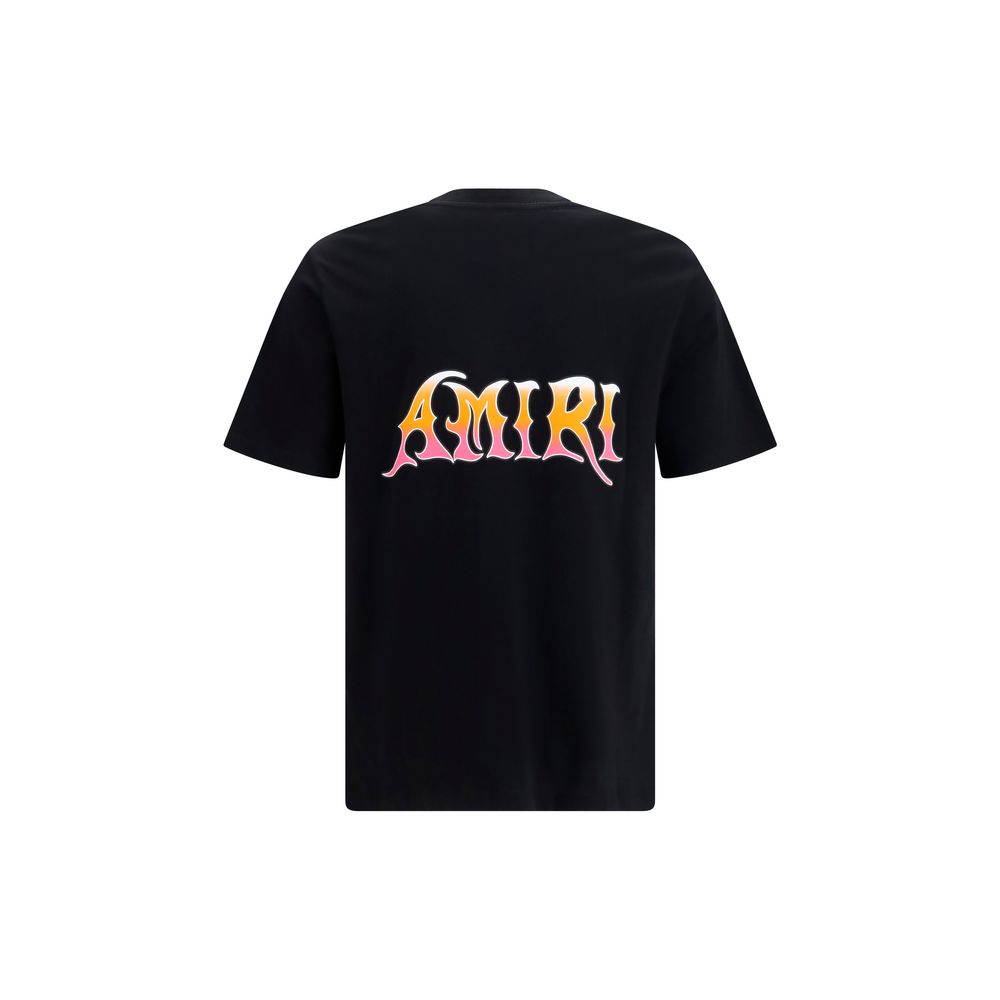 Amiri Black Cotton T-Shirt