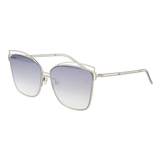 Ana Hickmann Gray Metal Sunglasses