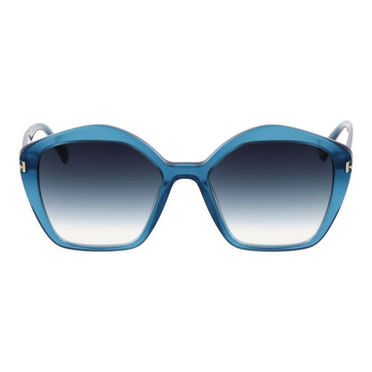 Ana Hickmann Blue Acetate Sunglasses