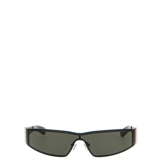 Alexander McQueen Black Acetate Sunglasses