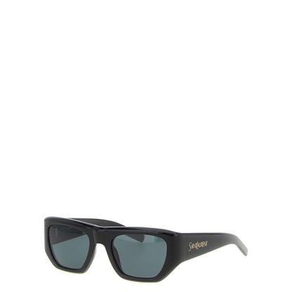 Saint Laurent Black Acetate Sunglasses