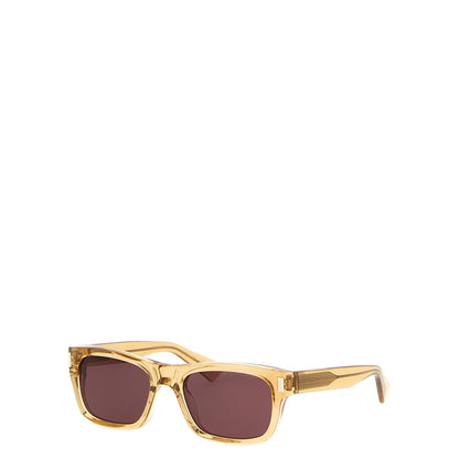 Saint Laurent Beige Acetate Sunglasses