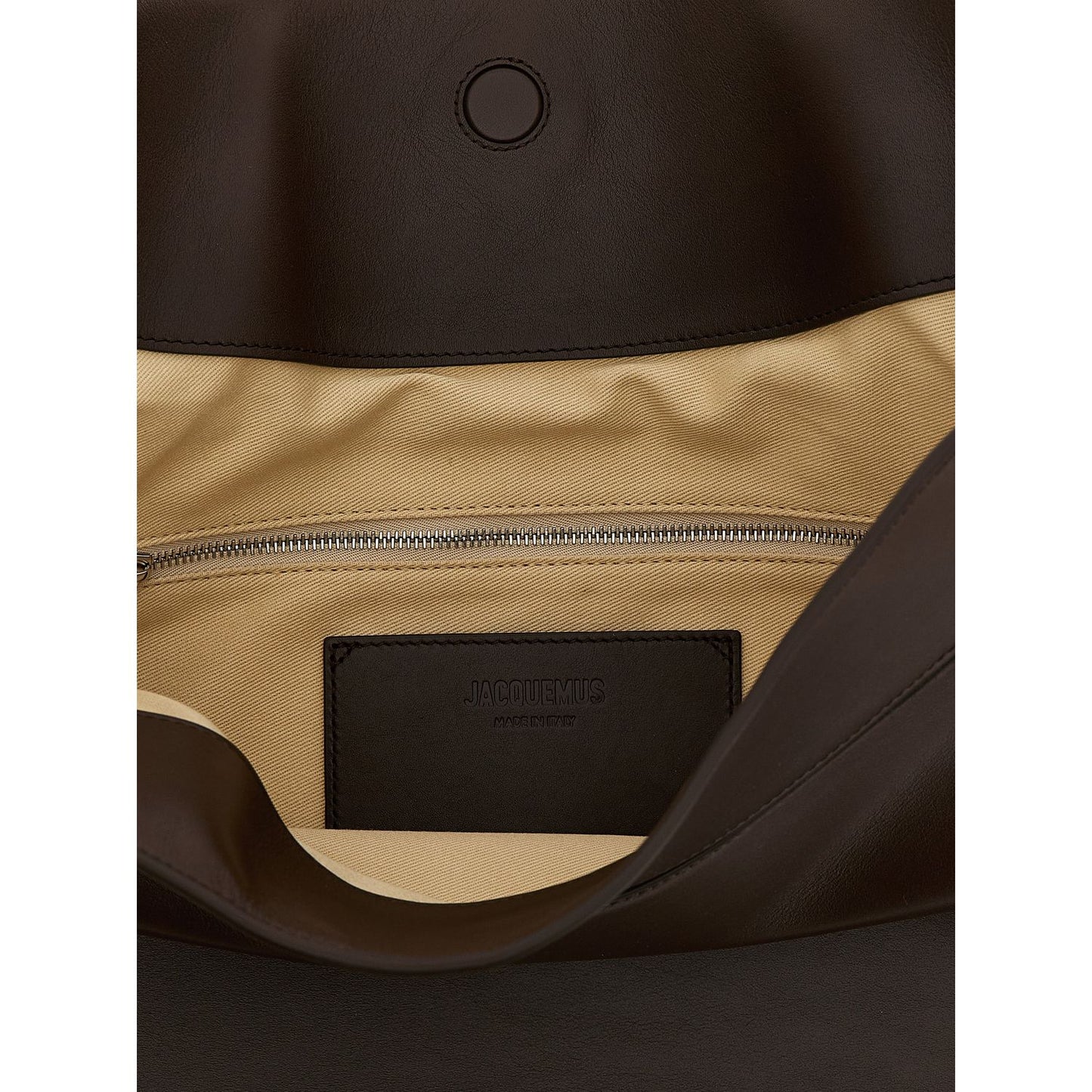 Jacquemus Brown Calfskin Shoulder Bag