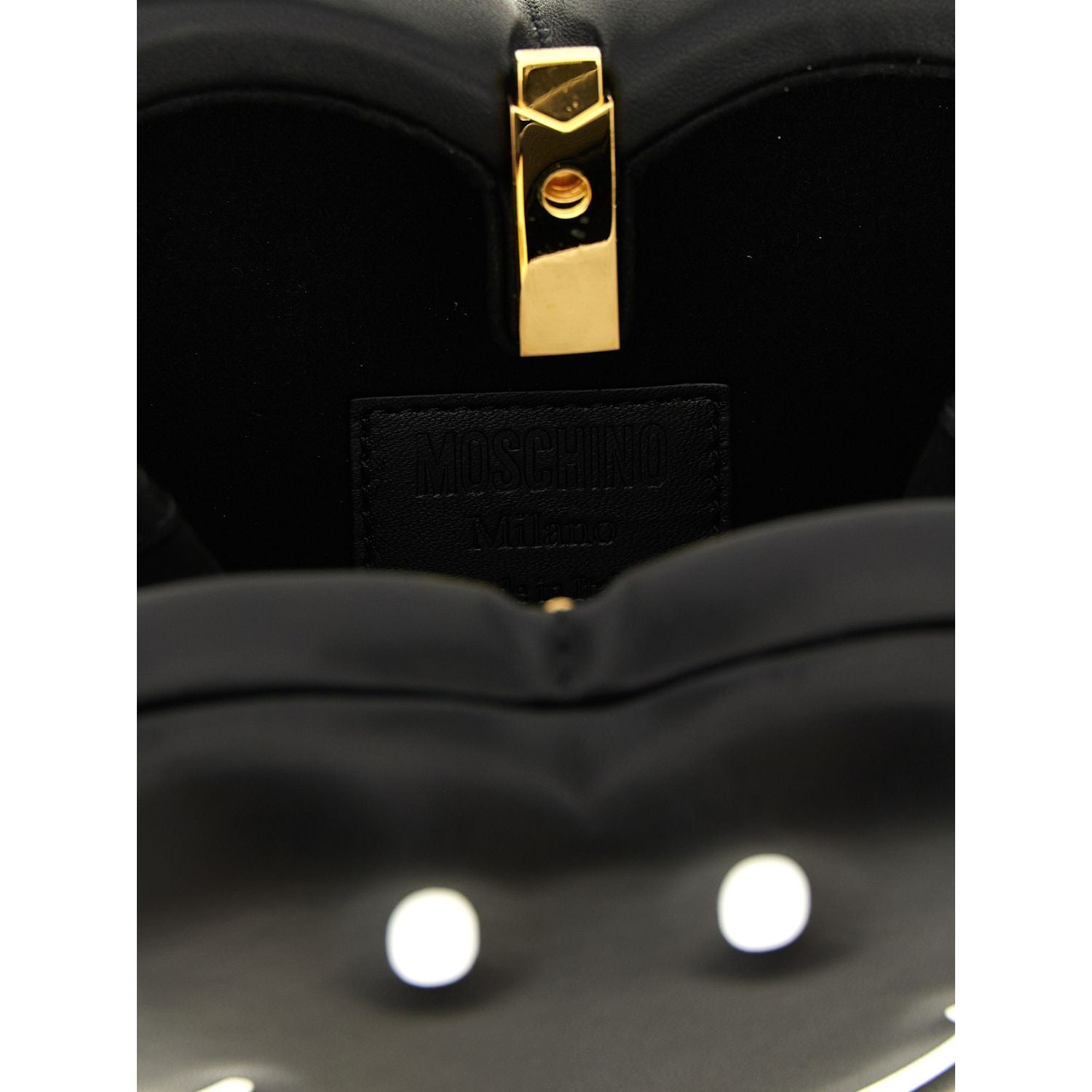 Moschino Black Polyester Handbag