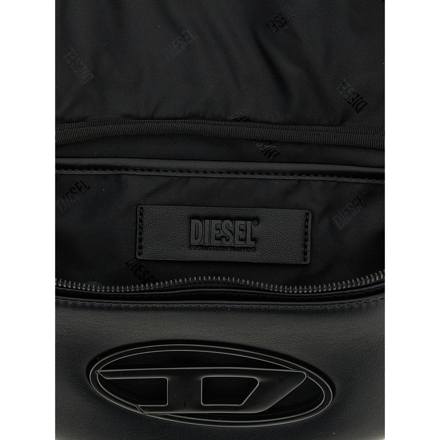 Diesel Black Polyethylene Crossbody Bag