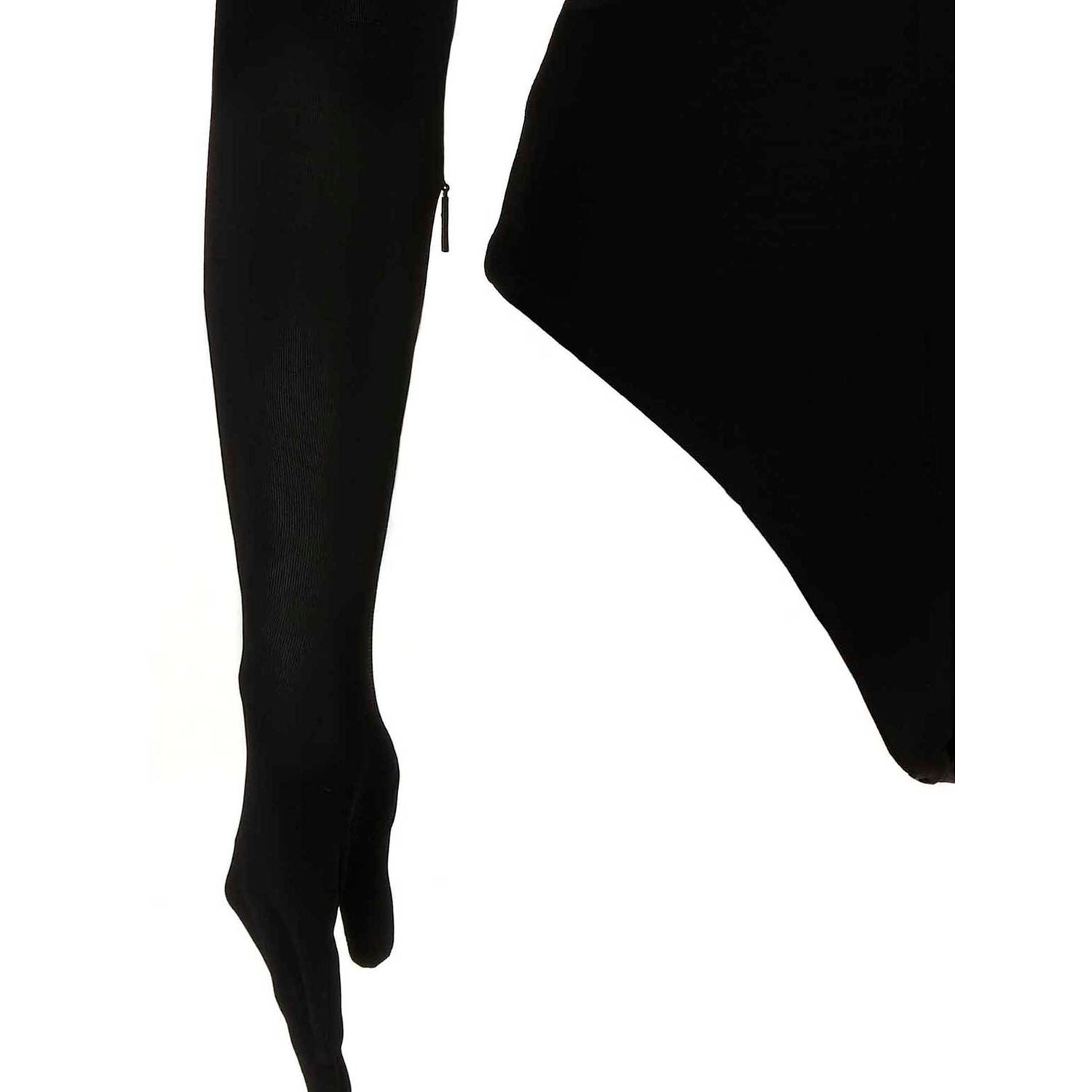 Ambush Black Viscose Bodysuit