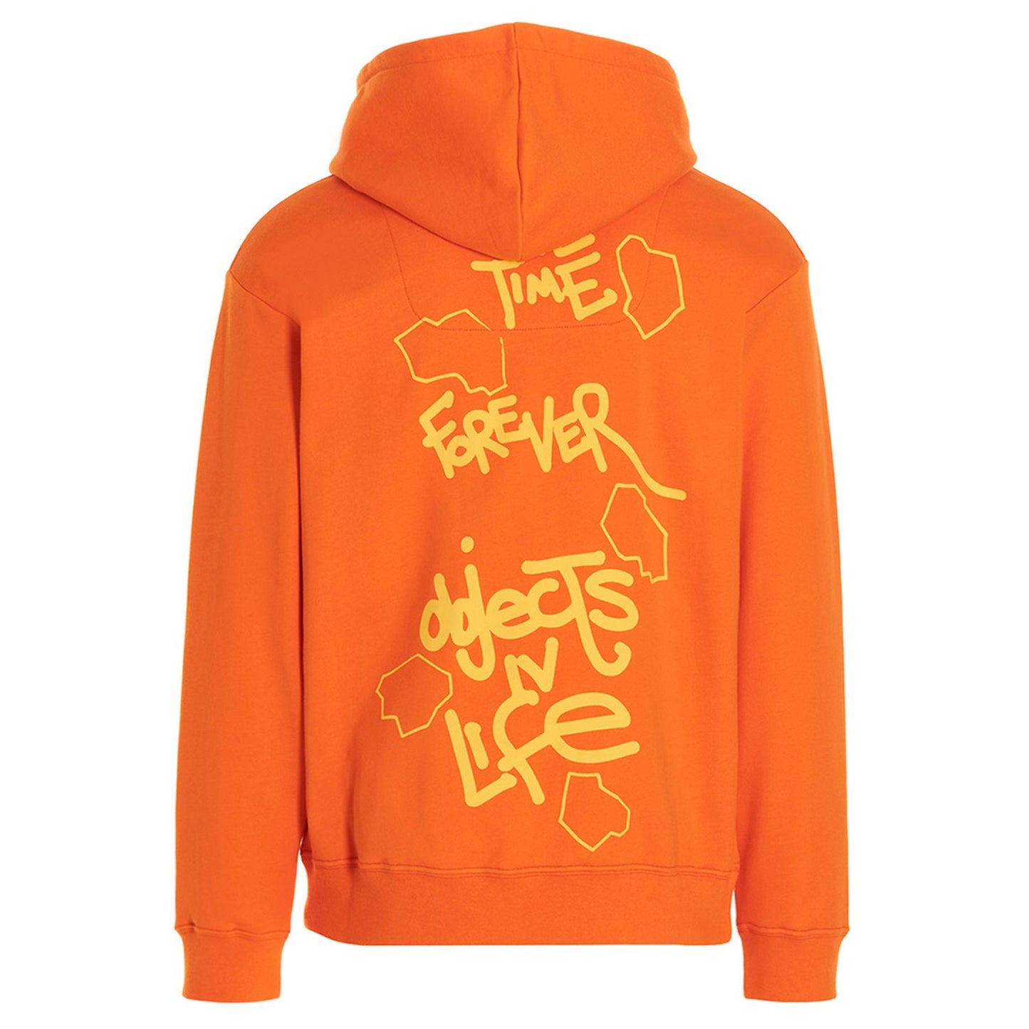Objects IV Life Orange Cotton Sweatshirt