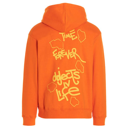 Objects IV Life Orange Cotton Sweatshirt