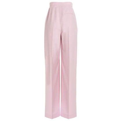 Alexander McQueen Multicolor Wool Casual Pants