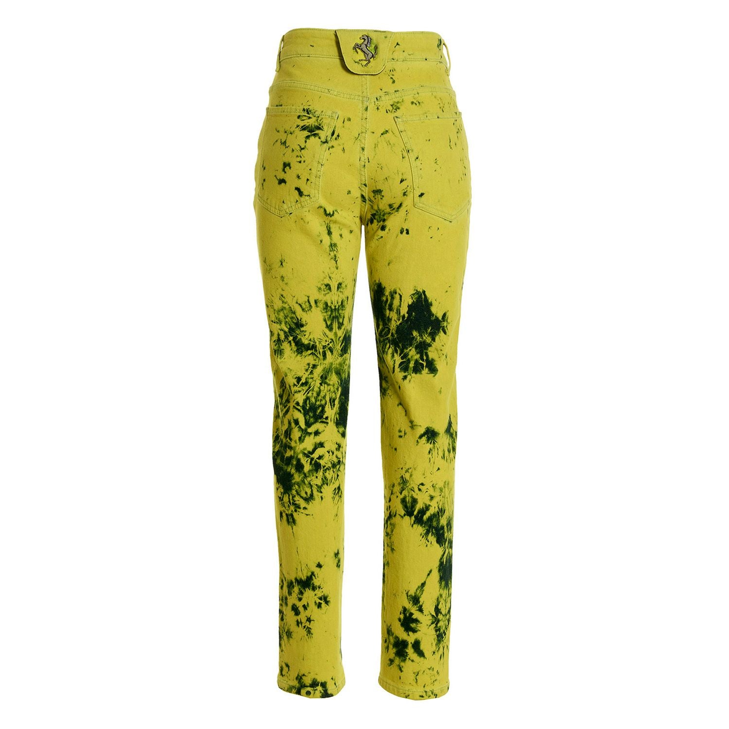 Ferrari Bicolor Cotton Jeans Denim