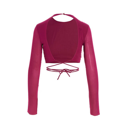 The Andamane Fuchsia Silk Shirt