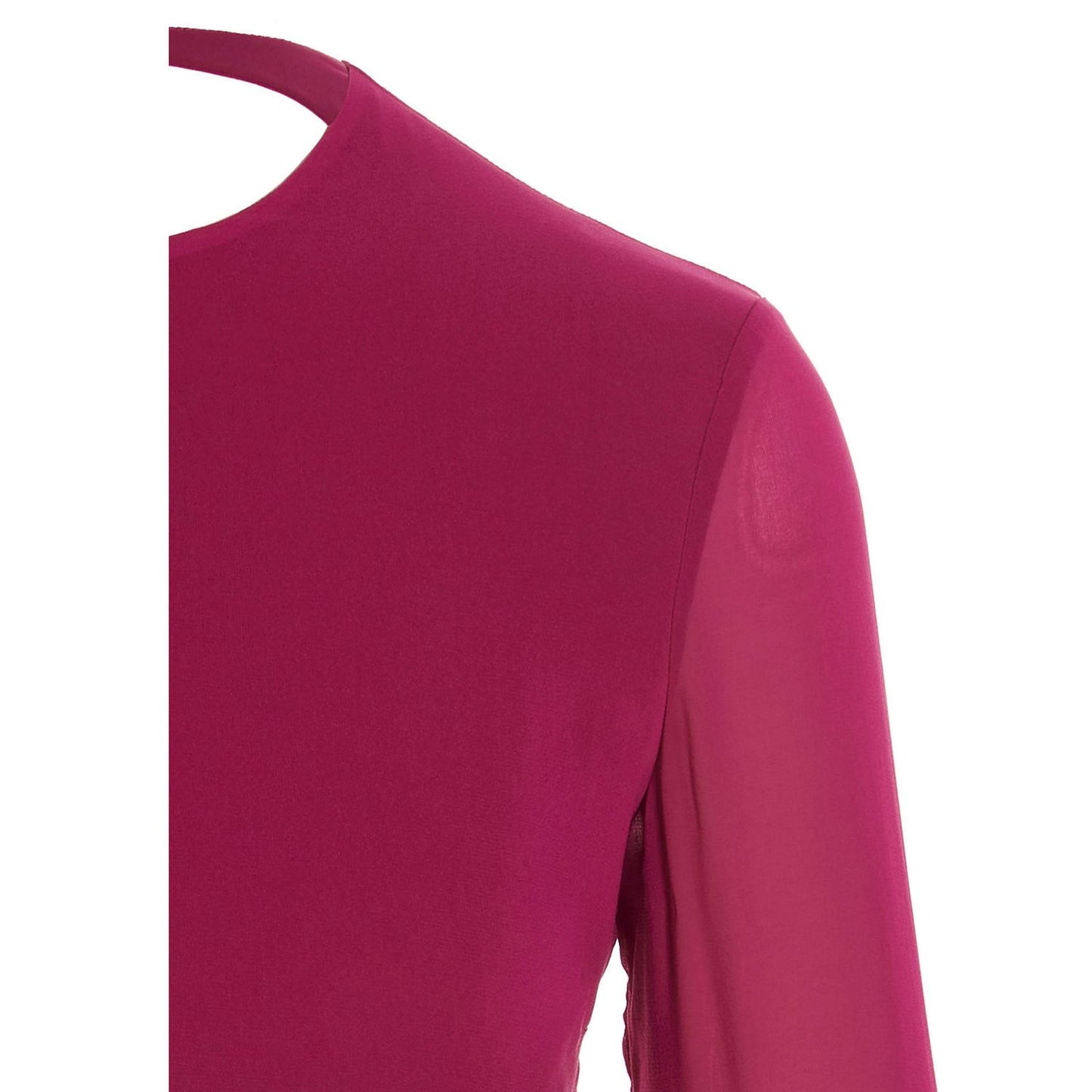 The Andamane Fuchsia Silk Shirt
