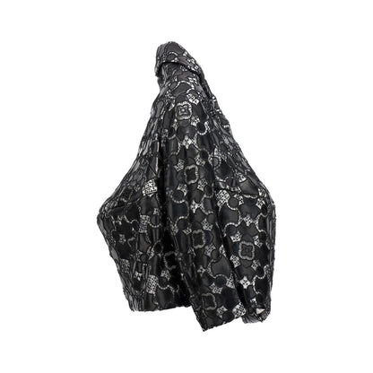 Comme Des Garçons Bicolor Polyethylene Leather Jacket