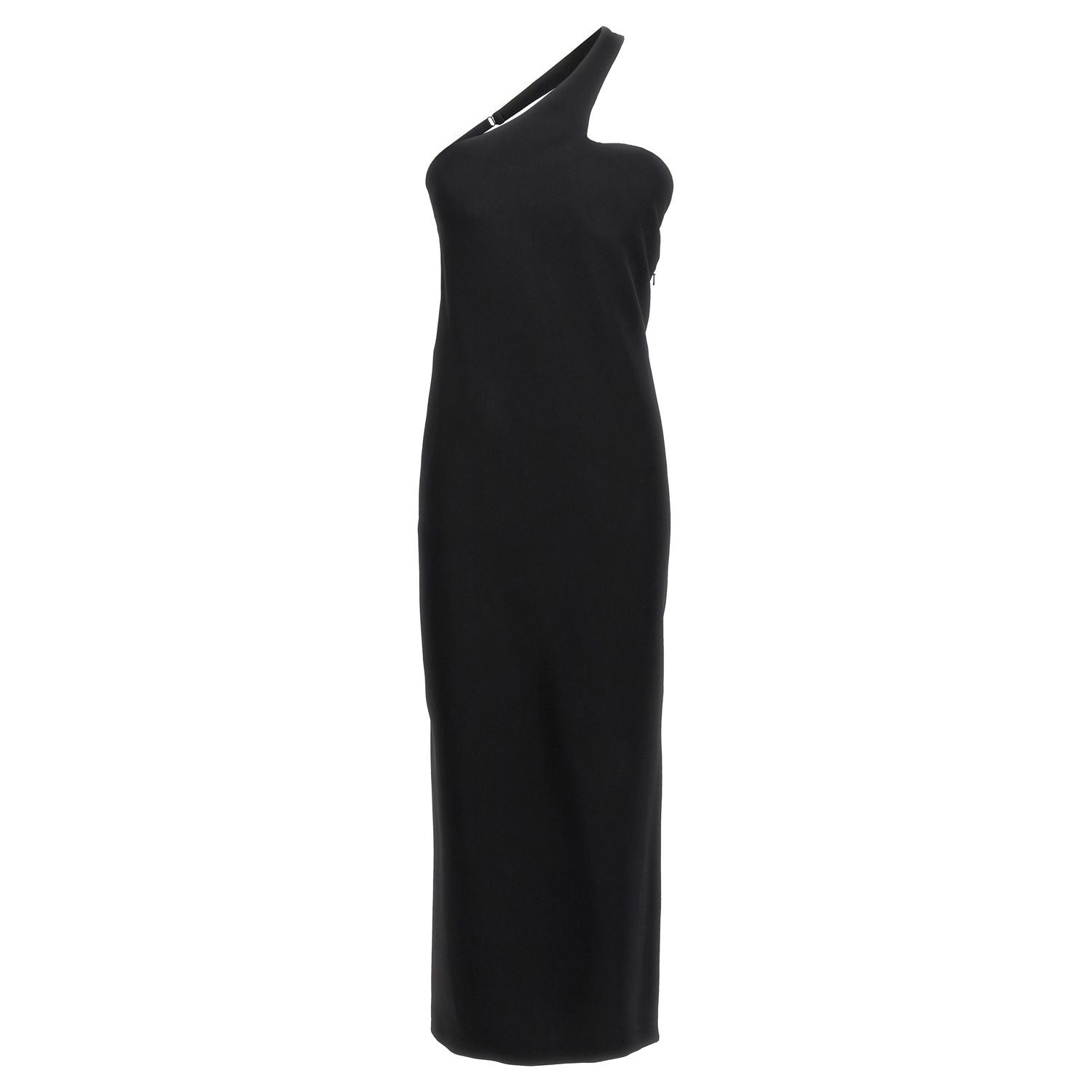 Sportmax Black Viscose Long Skirt