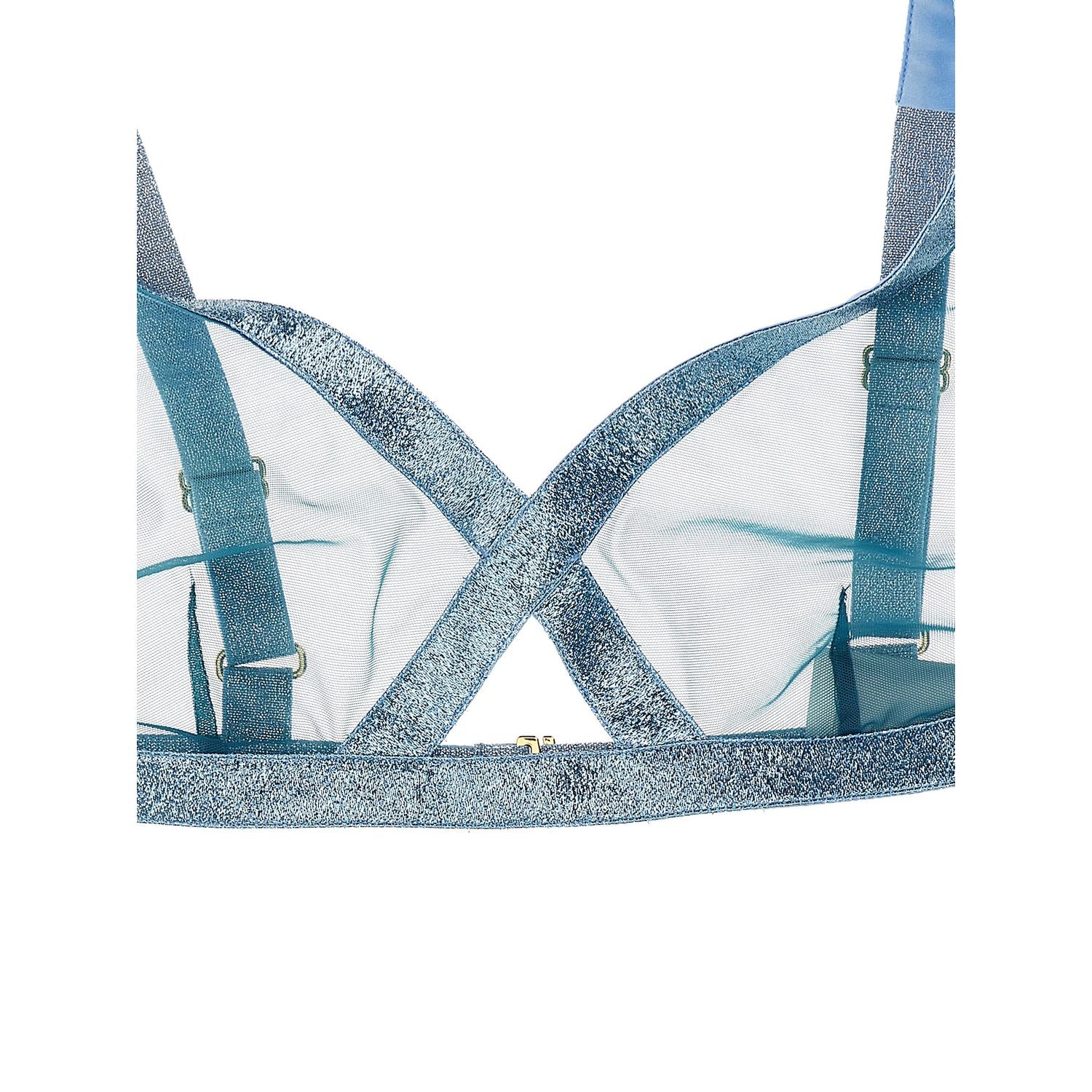 Tom Ford Blue Polyamide Bra