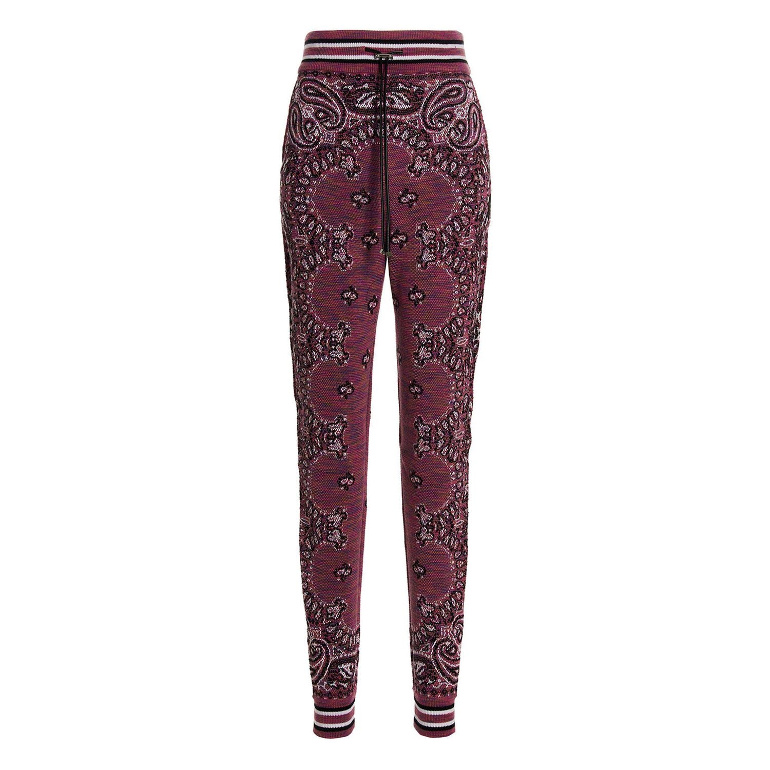 Amiri Purple Cotton Joggers (Workout Pants)