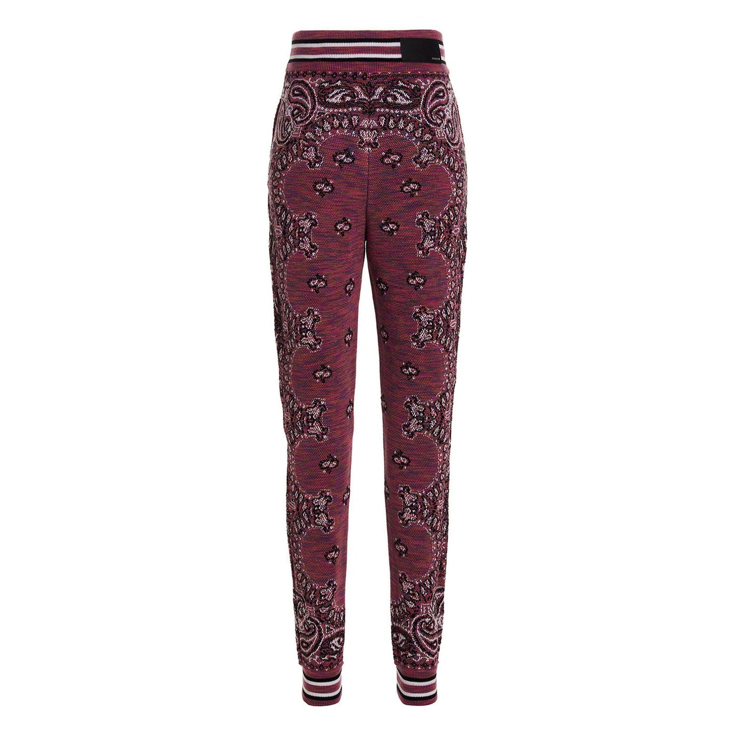 Amiri Purple Cotton Joggers (Workout Pants)