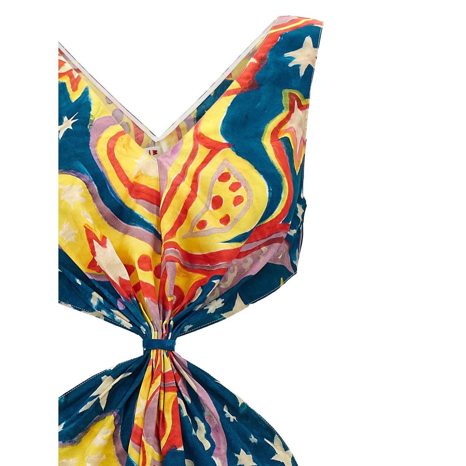 Marni Multicolor Viscose Long Dress