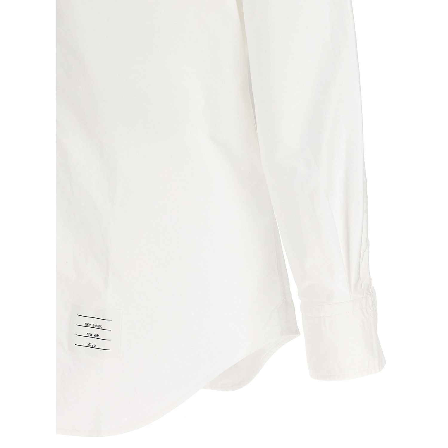 Thom Browne White Cotton Blouse
