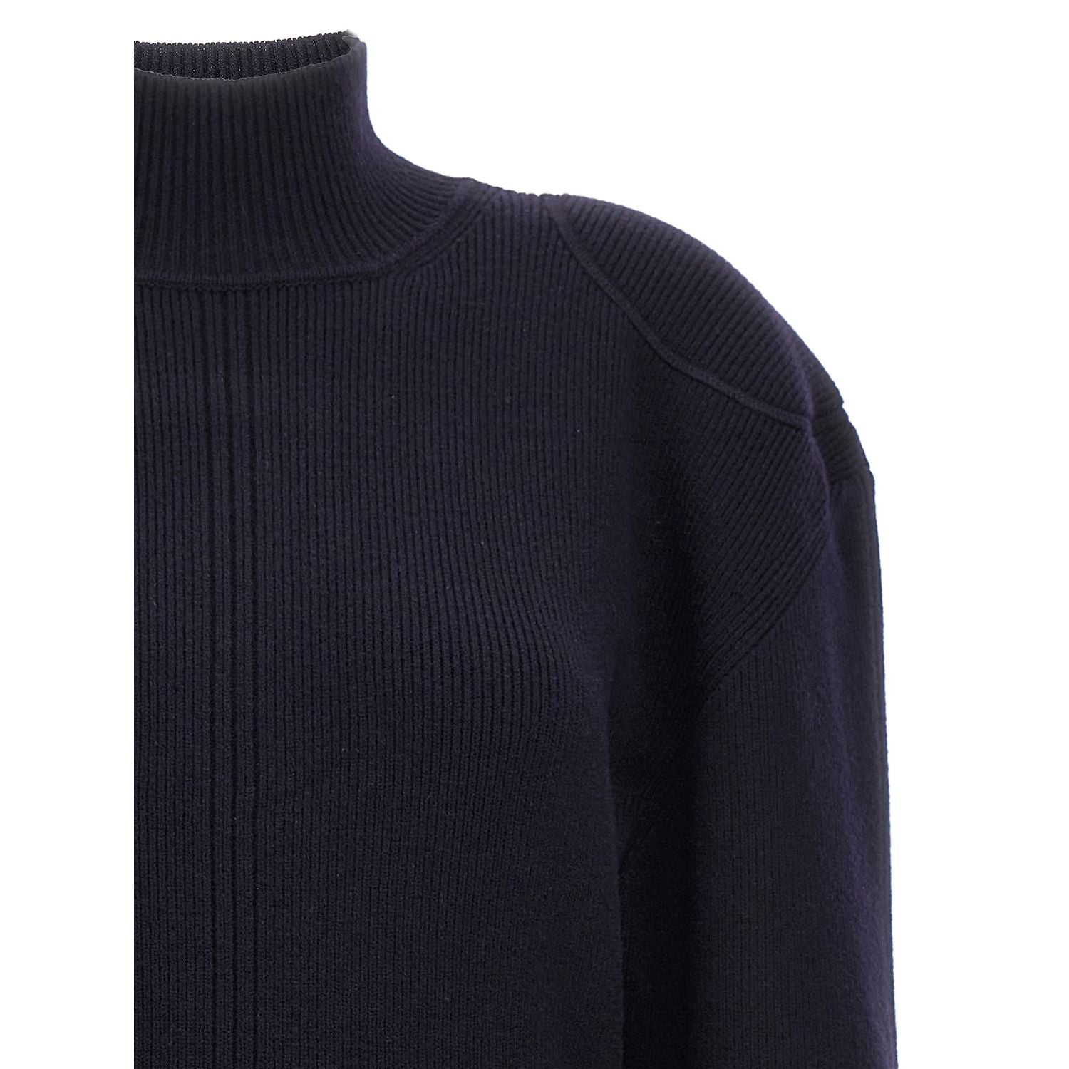Stella McCartney Blue Wool Midi Skirt