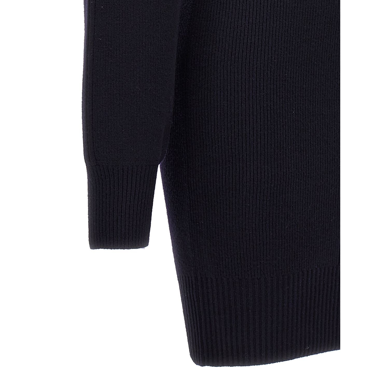 Stella McCartney Blue Wool Midi Skirt
