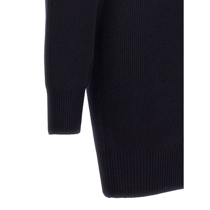 Stella McCartney Blue Wool Midi Skirt