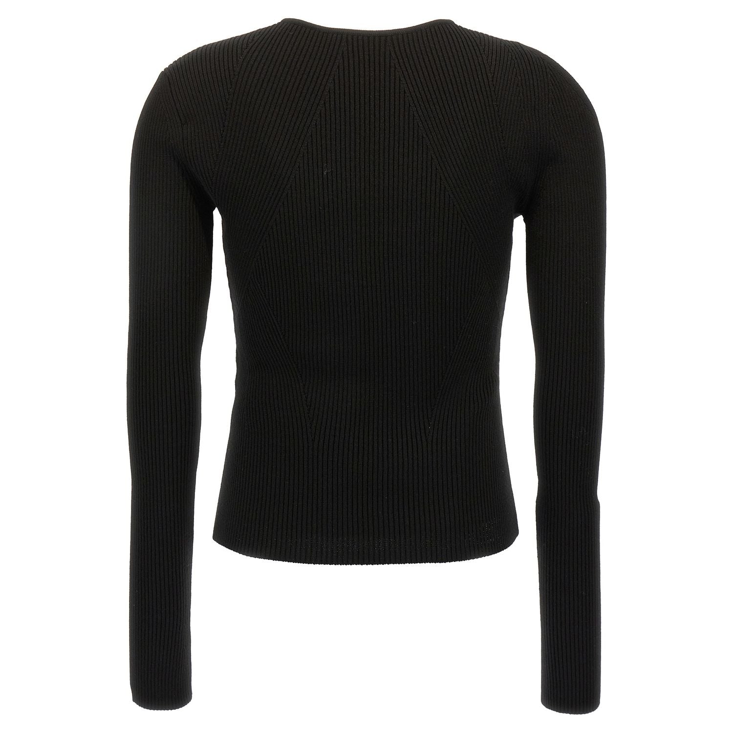 Alexander McQueen Black Wool Cardigan