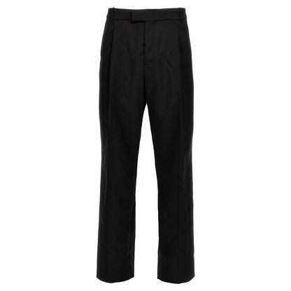 Alexander McQueen Black Wool Dress Pants