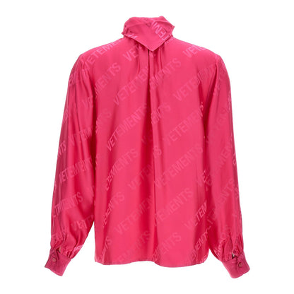 Vetements Fuchsia Viscose Blouse