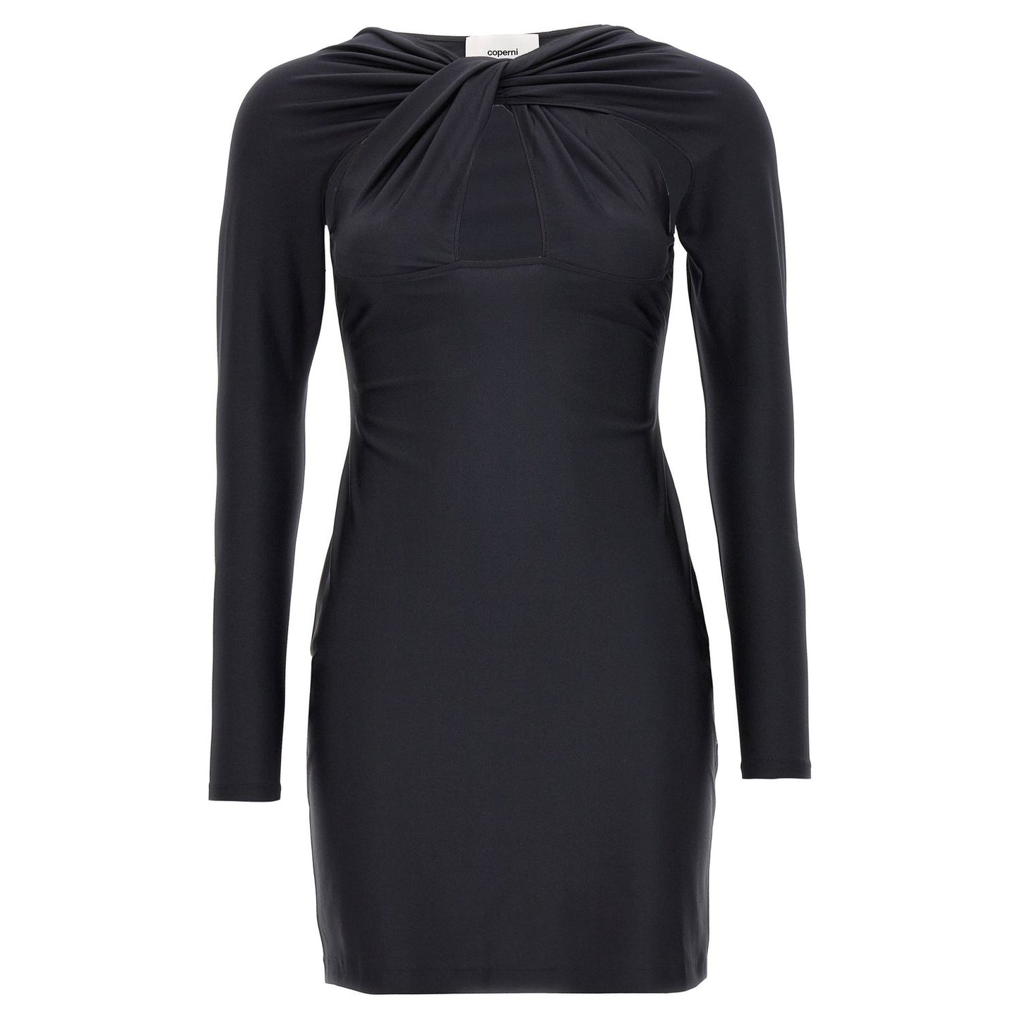 Coperni Black Polyamide Short Dress