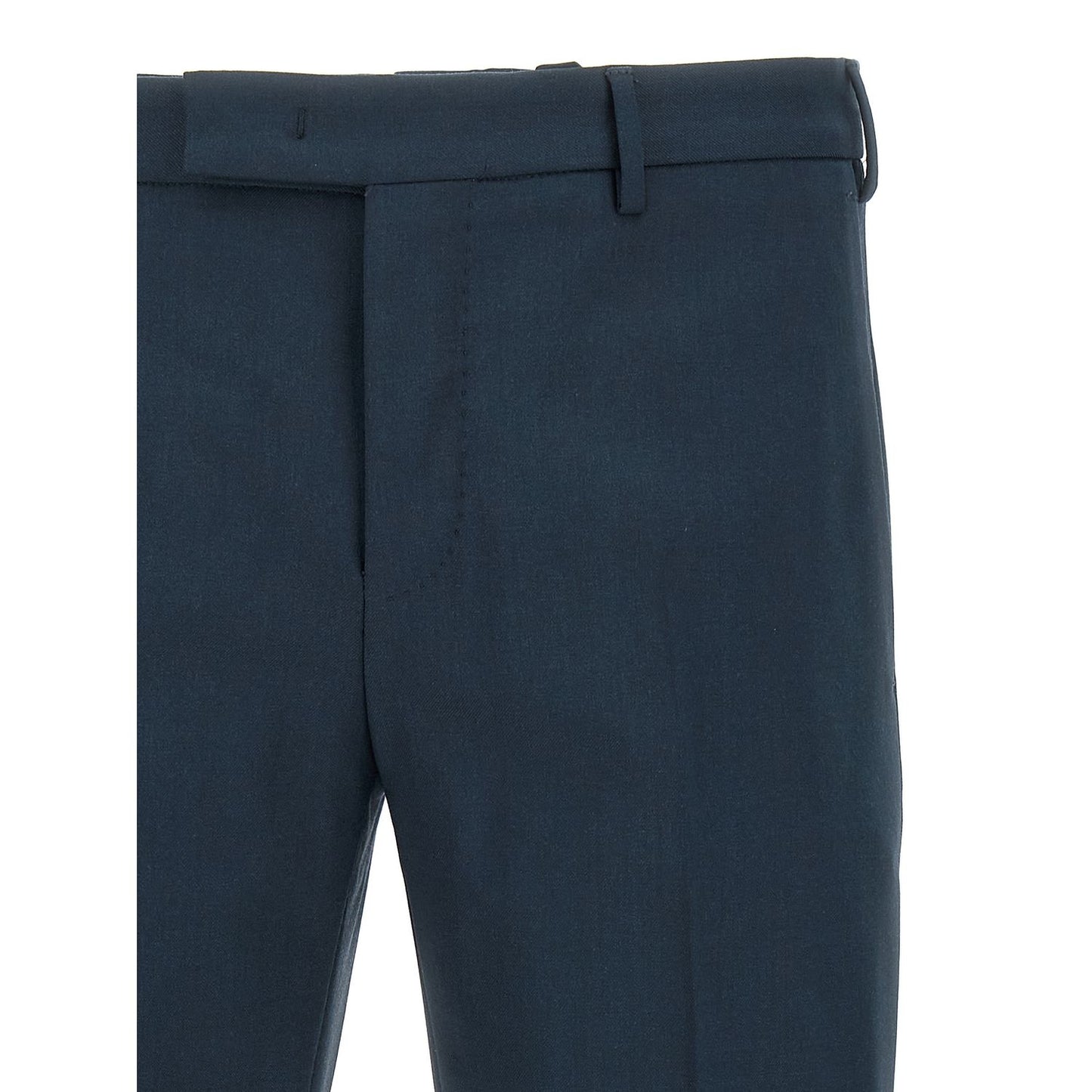 PT Torino Blue Virgin Wool Dress Pants